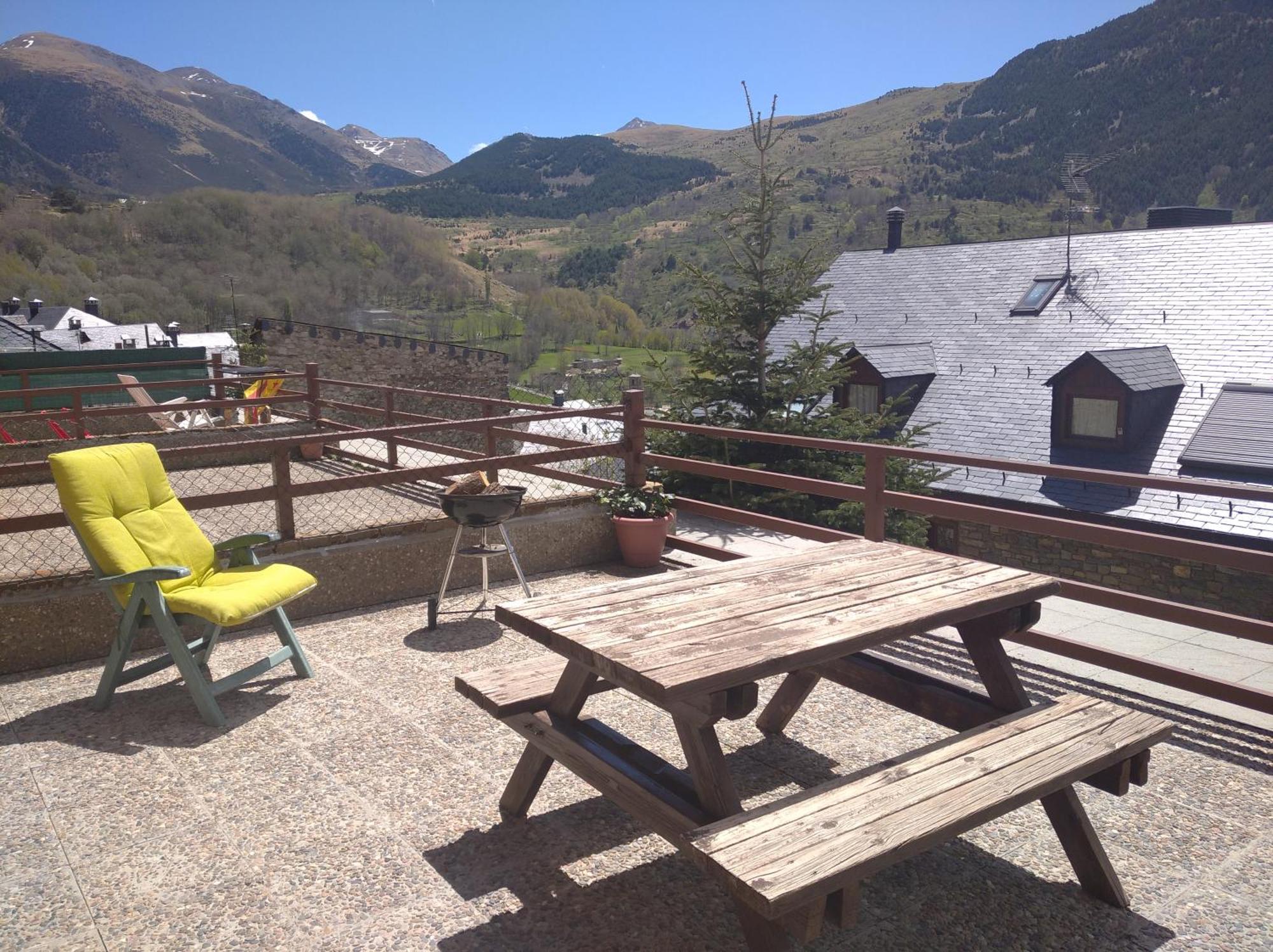 Apartamento con terraza y vistas panorámicas en Taüll Taull Exterior foto